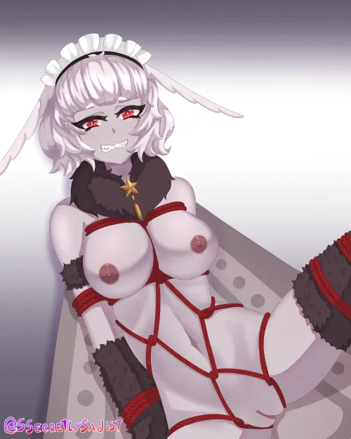 I was commissioned to draw this helpless moth girl Thumbnail