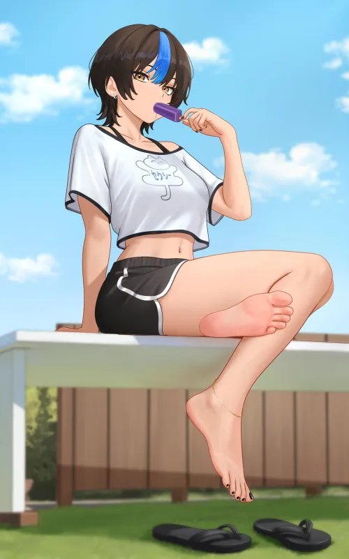 Ice cream break [Original character] Thumbnail