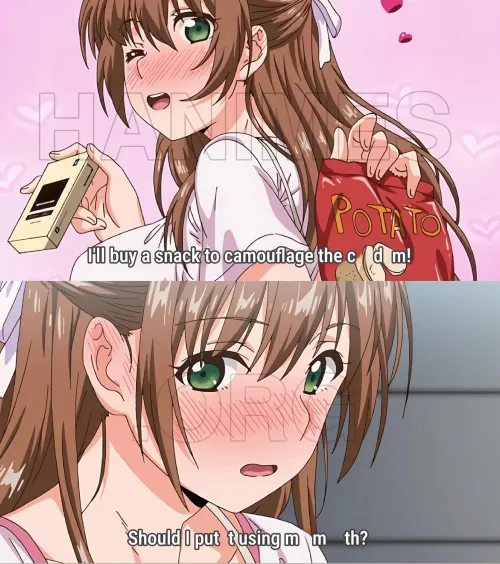 I'll buy a snack to camouflage the condom! Thumbnail