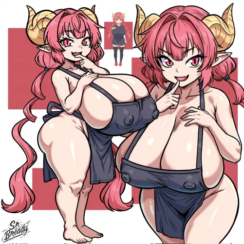 Ilulu in her kitchen wear (SrBready) Thumbnail