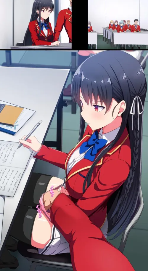 In the middle of class (Daiaru) Thumbnail