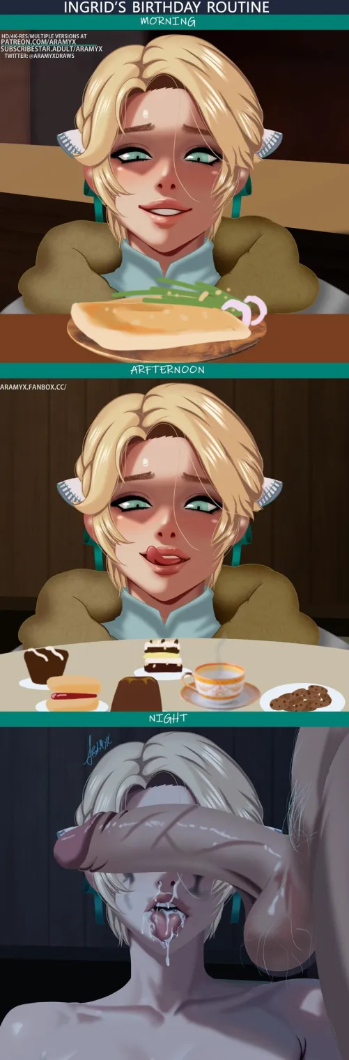 Ingrid's Birthday Schedule (@AramyxDraws) Thumbnail