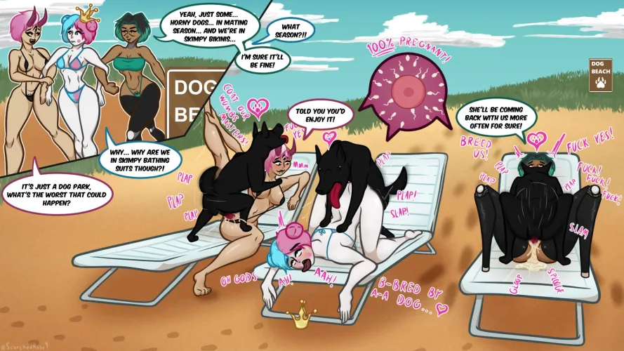 Introducing a new friend to their favorite activity (ScorchedRose9) Thumbnail