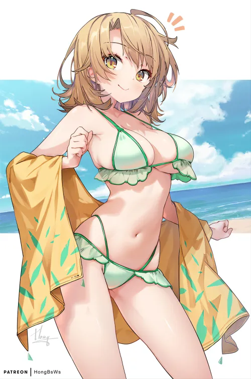 Iroha's frilly swimsuit Thumbnail
