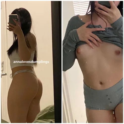 I’ve always been shy about my tiny boobs so I’ve been working on my ass 🥺 Thumbnail