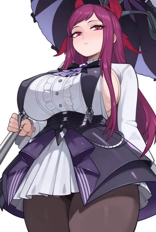 Ivy Dressed As Vivian From Zenless Zone Zero (Commission by puff_melon) Thumbnail