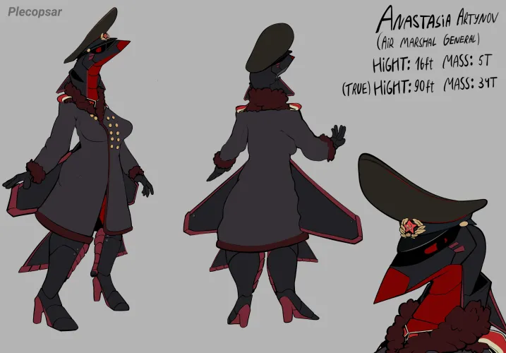 J-20 ref sheet (plecopsar) [F] Thumbnail