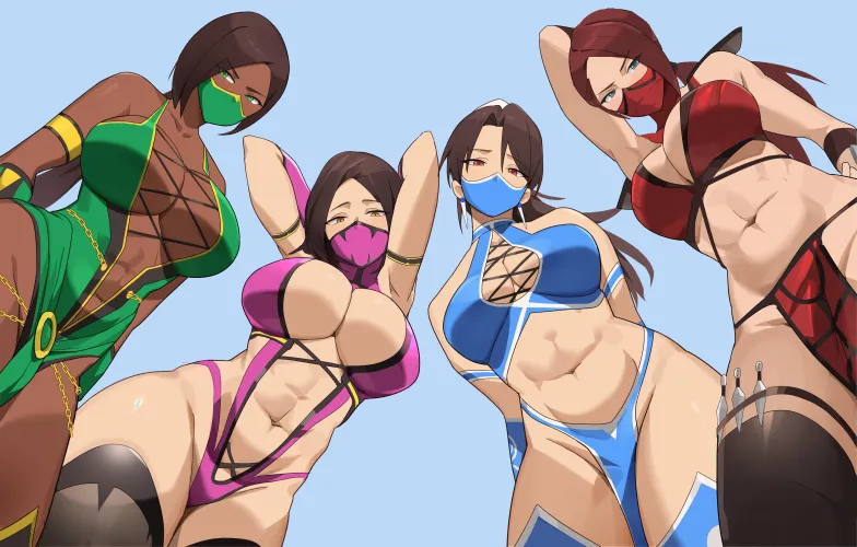 Jade, Mileena, Kitana and Skarlet (T-Lex) Thumbnail