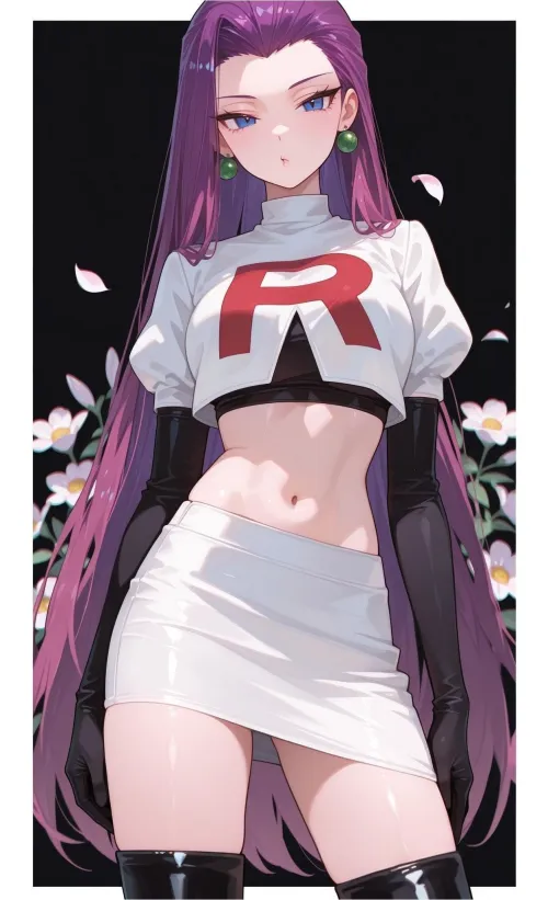 Jessie with her Hair Down Thumbnail