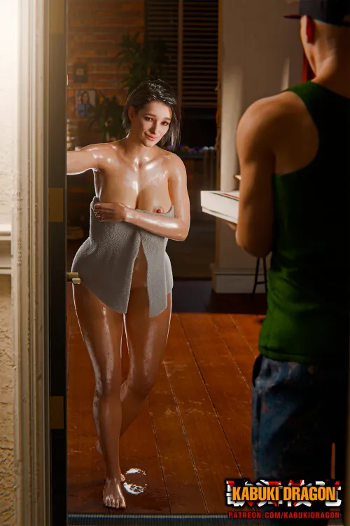 Jill Valentine - Getting Some Pizza (KabukiDragon) Thumbnail