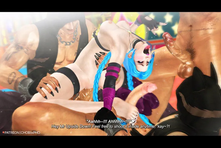 Jinx Gangbanged into Ecstacy (CHOBIxPHO) Thumbnail