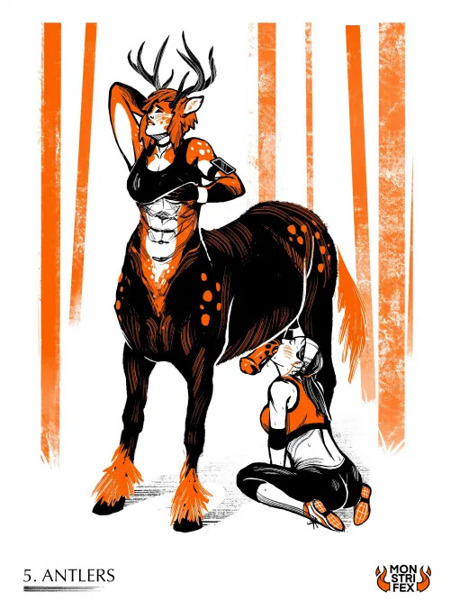 Jogging is better when you're with a friend (art by Monstrifex) Thumbnail