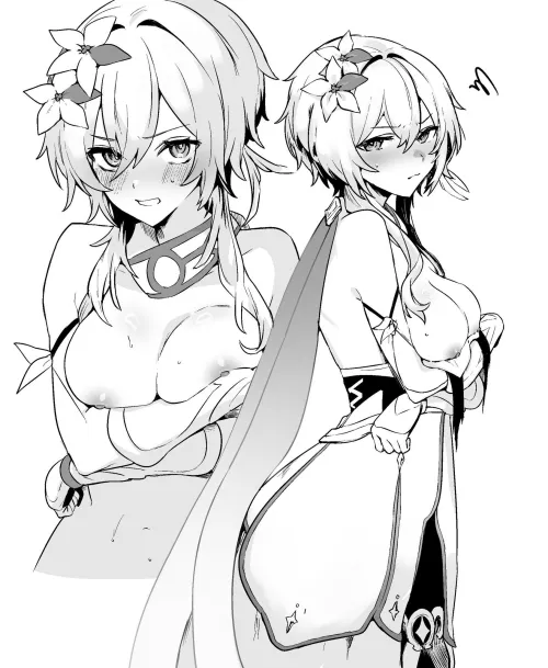 Just a lil peek (by 10__hachi) Thumbnail