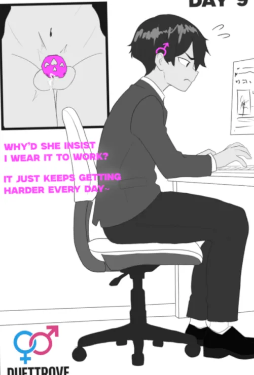 Just don't get hard at work (Duettrove) Thumbnail