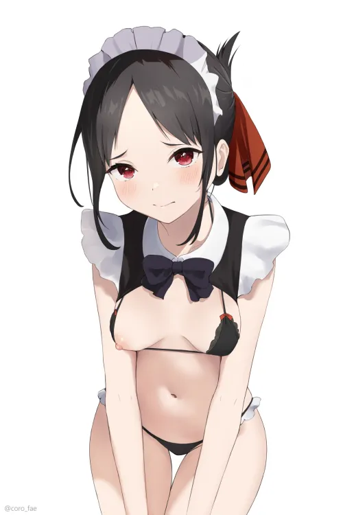Kaguya's new cute maid outfit (by coro_fae) Thumbnail