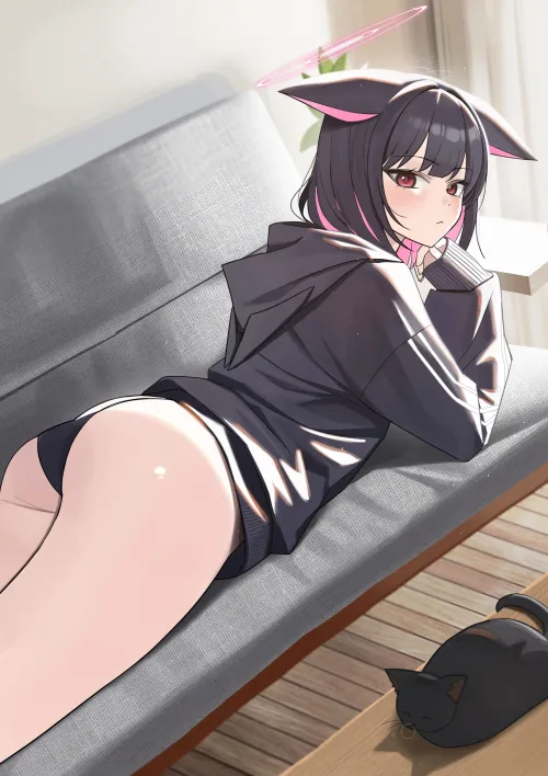 Kazusa chilling Thumbnail