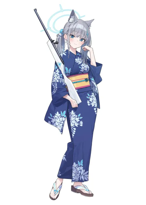Kimono Shiroko [Blue Archive] Thumbnail