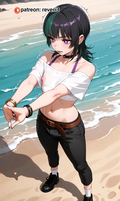 kirara stretching Thumbnail