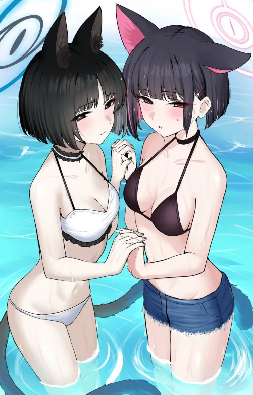 Kiryuu and Kazusa [Blue Archive] Thumbnail