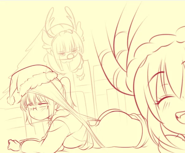 kobayashi wedgie atomic christmas (semidraws) Thumbnail