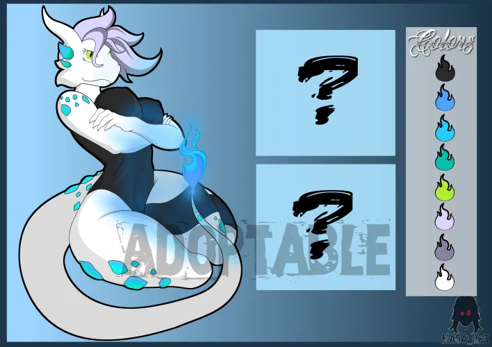 🔹️Kobold Blue Flame 🔹️(Adoptable) Thumbnail