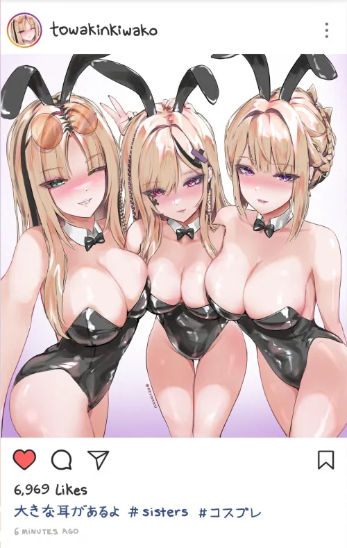 Koganei Niko, Eve, and Evelyn Bunny Suits by Keyokku Thumbnail