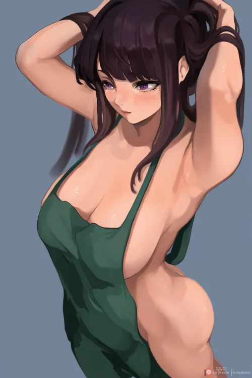 Komi Shouko in sexy Apron (Lady Shin) Thumbnail