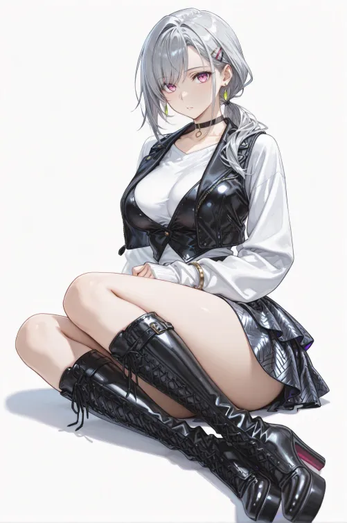 Laced High Boots Thumbnail