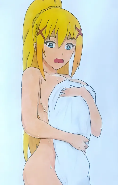 Lalatina in her towel Thumbnail