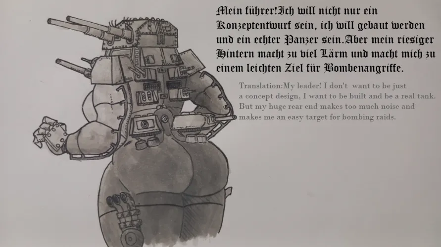 landkreuzer p. 1000 ratte [F] (art by me) Thumbnail