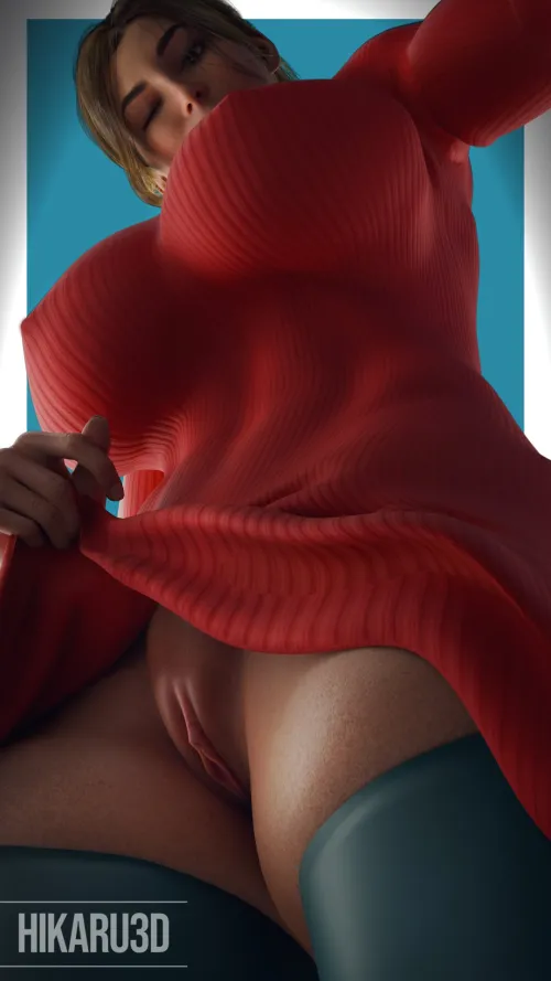 Lara giving a quick peek (Hikaru3D) Thumbnail