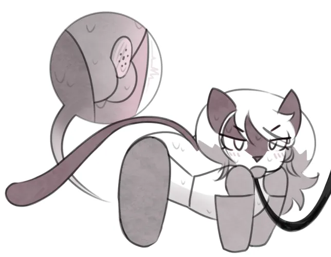 Leashed up. (OC - Art by me!) Thumbnail