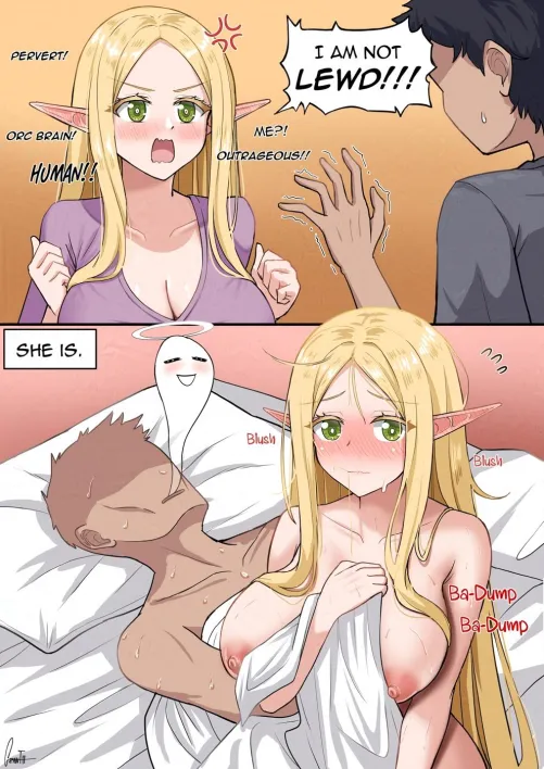 Lewd elf [Original by me] Thumbnail