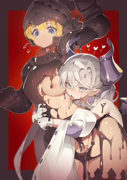 Licking her chocolate Armour [Yu-Gi-Oh!] Thumbnail