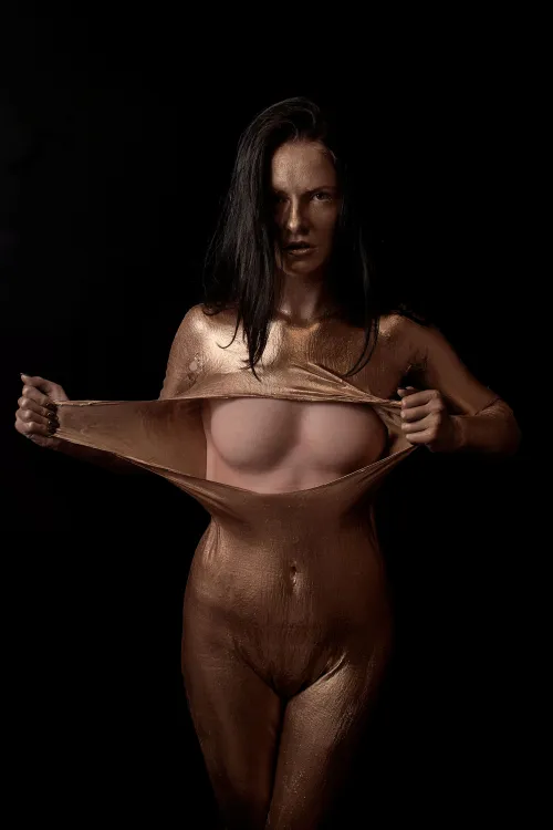Liguid latex bodypainting Thumbnail