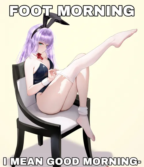 Lili’s Foot Morning [OC] Thumbnail