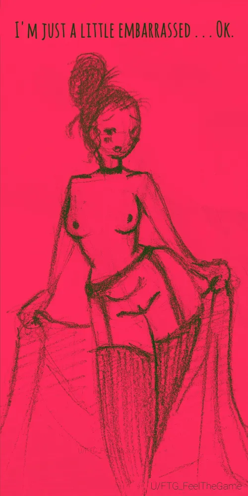Lingerie girl in pink Thumbnail