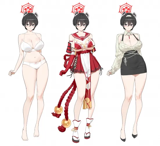 Lingerie, Normal and Casual Tsubaki (wonbin lee) [Blue Archive] Thumbnail