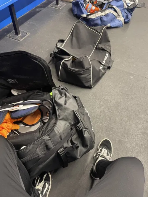 Love the smell of a hockey locker room Thumbnail