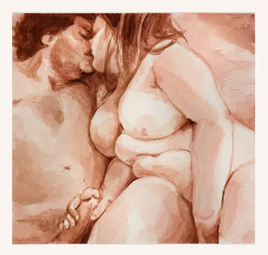 Lovers' kiss, by me Thumbnail