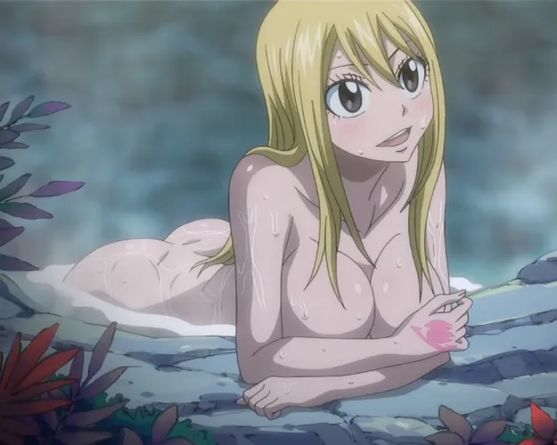 Lucy takes a good bath [Fairy Tail] Thumbnail