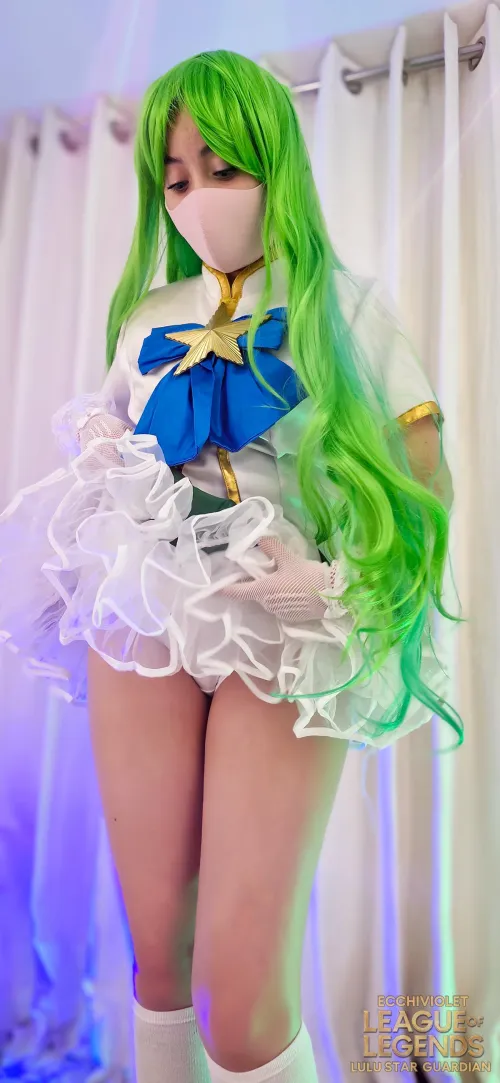 Lulu Star Guardian skin cosplay by ecchiviolet Thumbnail