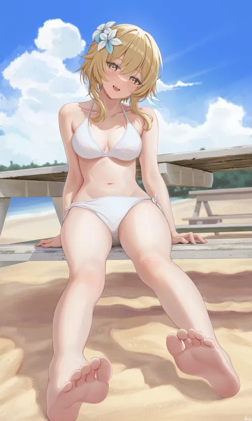 Lumine at the beach Thumbnail