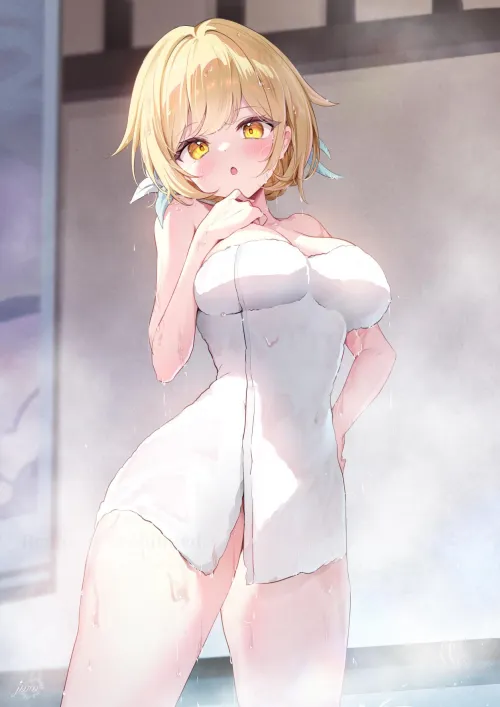 Lumine in towel Thumbnail