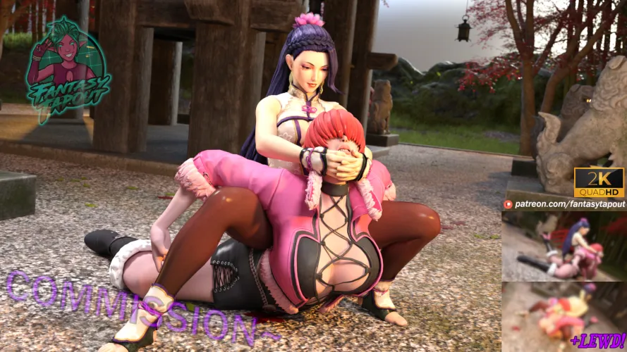 Luong gives Shermie a dose of her own medicine (Fantasy Tapout) Thumbnail