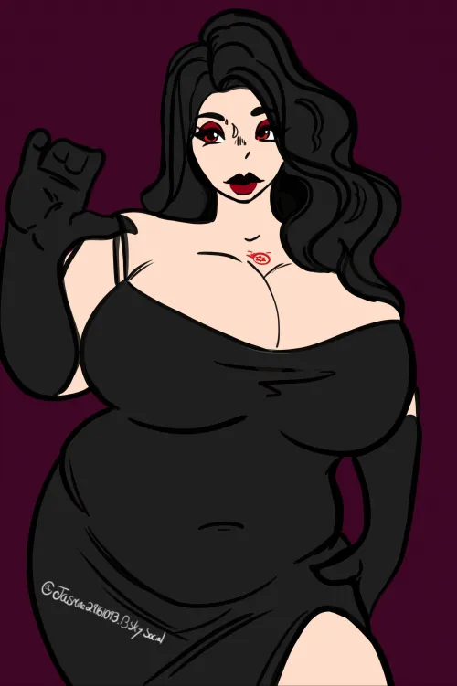 Lust from (Full Metal Alchemist) art by (me) Thumbnail