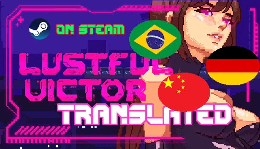 Lustful Victor now supports Brazilian Portuguese, German, and Chinese!  Wishlist now! 🔥 Thumbnail
