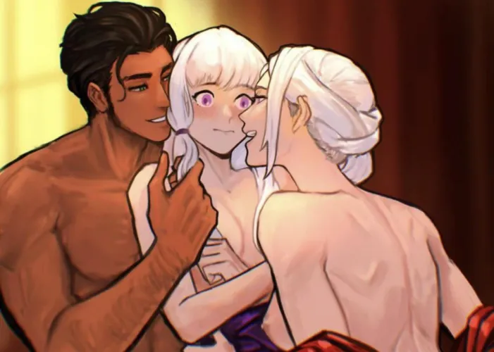 Lysithea joining a scheme (Sethkiel) [Fire Emblem: Three Houses] Thumbnail