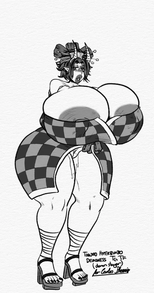 (M4ApMTF) Looking for someone to play tanjiro in a RP, where Muzan corrputs him and turns him into a busty demonness (discord available, chaosben1011, limitless) Thumbnail