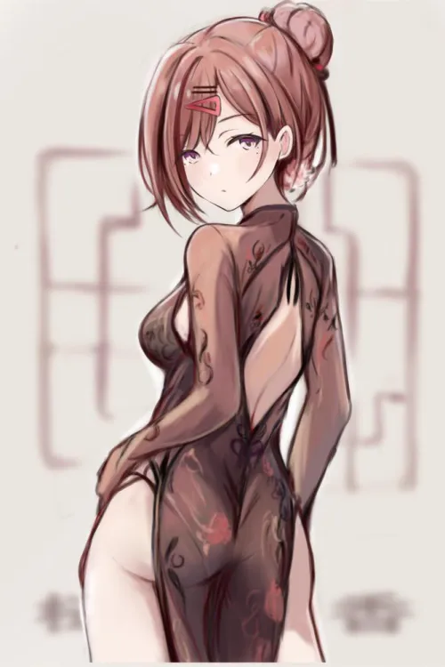 Madoka wearing a Cheongsam Thumbnail